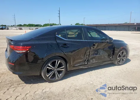 2021 Nissan Sentra Sr z USA, uszkodzony, nr VIN 3N1AB8DV2MY317330